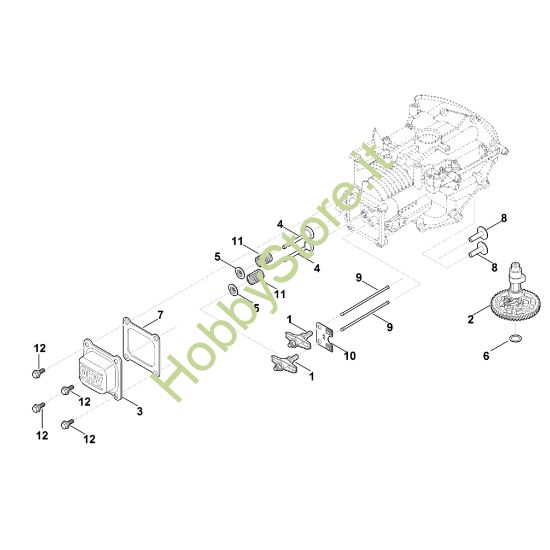 Picture of H - Albero a camme e valvole EVC 200.0 (EVC200-0001)